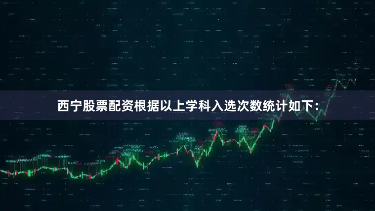 西宁股票配资根据以上学科入选次数统计如下：